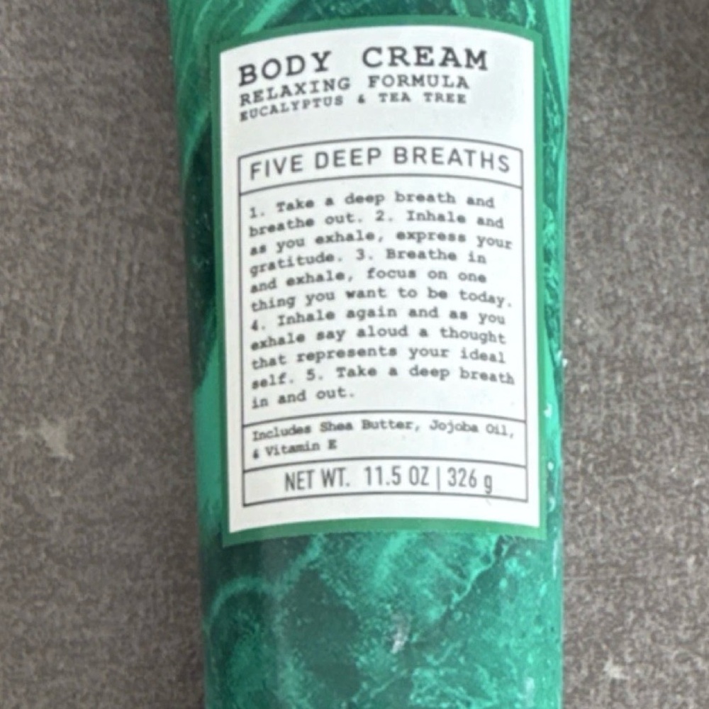 Body Cream - Green